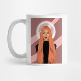 Angel in black Mug